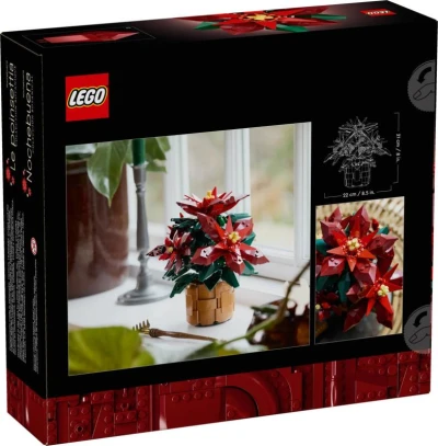Lego ICONS Vánoční hvězda 10370 (stavebnice)