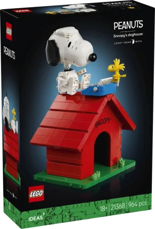 Lego IDEAS Peanuts: Snoopyho bouda 21368 (stavebnice)