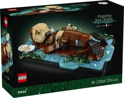 Lego IDEAS Plavající mořské vydry 21366 (stavebnice) Lego IDEAS Plavající mořské vydry 21366 (stavebnice)