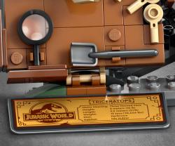 LEGO JURASSIC WORLD Dinosauří fosilie: Lebka triceratopse 76969 (stavebnice)