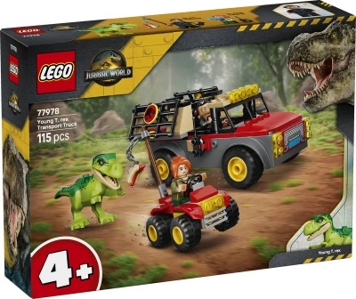 Lego JURASSIC WORLD Náklaďák na přepravu T-rexe 77978 (stavebnice)