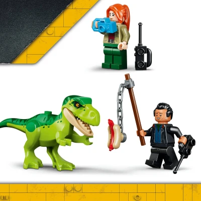 Lego JURASSIC WORLD Náklaďák na přepravu T-rexe 77978 (stavebnice)