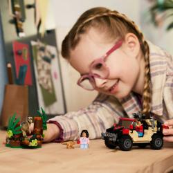 Lego JURASSIC WORLD Únik před raptorem 76972 (stavebnice)