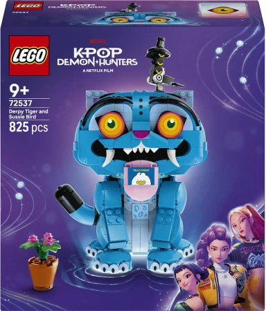 Lego KPOP: DEMON HUNTERS Tygr Derpy a ptáček Sussie 72537 (stavebnice)