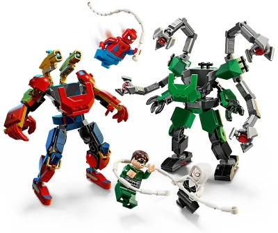 Lego MARVEL Bitva robotů: Spiderman vs. Doc Ock 76338 (stavebnice)