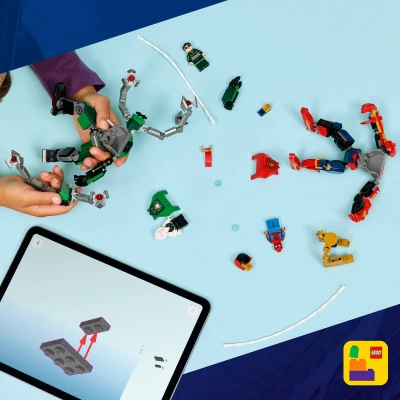 Lego MARVEL Bitva robotů: Spiderman vs. Doc Ock 76338 (stavebnice)