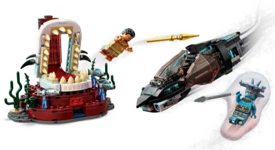 Lego MARVEL Black Panther: Trůnní sál krále Namora 76213 (stavebnice)