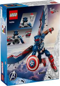 Lego MARVEL Figurka nový Kapitán Amerika 76296 (stavebnice)