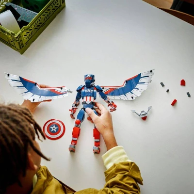 Lego MARVEL Figurka nový Kapitán Amerika 76296 (stavebnice)