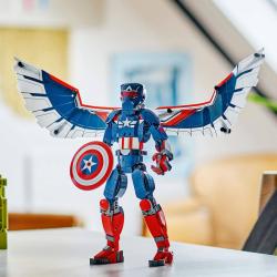 Lego MARVEL Figurka nový Kapitán Amerika 76296 (stavebnice)