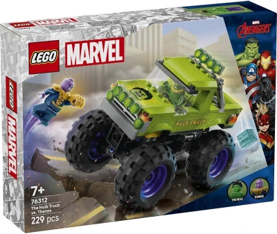 Lego MARVEL Hulkův truck vs. Thanos 76312 (stavebnice)