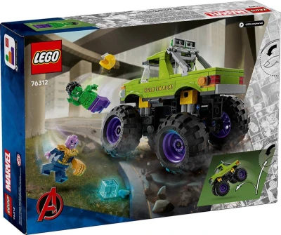 Lego MARVEL Hulkův truck vs. Thanos 76312 (stavebnice)