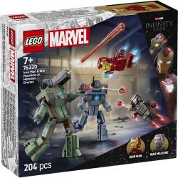 Lego MARVEL Iron Man a War Machine vs. Hammerovy Drony 76320 (stavebnice) Lego MARVEL Iron Man a War Machine vs. Hammerovy Drony 76320 (stavebnice)