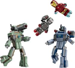 Lego MARVEL Iron Man a War Machine vs. Hammerovy Drony 76320 (stavebnice)