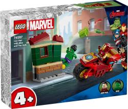 Lego MARVEL Iron Man s motorkou a Hulk 76287 (stavebnice)