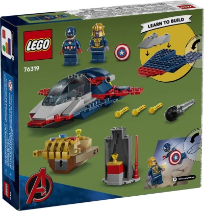 Lego MARVEL Kapitán Amerika vs. Thanos 76319 (stavebnice)