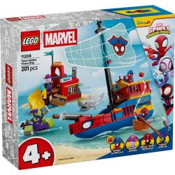 Lego MARVEL Pirátská loď Spideyho týmu 11208 (stavebnice)