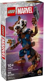 Lego MARVEL Rocket a malý Groot 76282 (stavebnice)