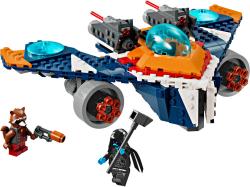 Lego MARVEL Rocketův tryskáč Warbird vs. Ronan 76278 (stavebnice)