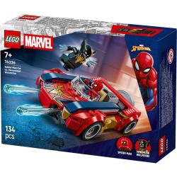 Lego MARVEL Spider-Man a auto vs. venomizovaný Wolverine 76336 (stavebnice)
