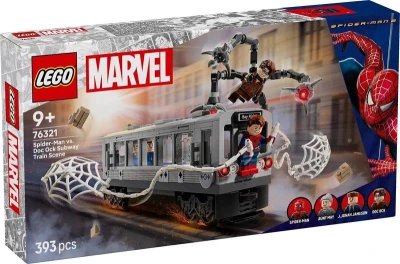 Lego MARVEL Spiderman vs. Doc Ock: Scéna v metru 76321 (stavebnice)