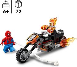 Lego MARVEL Spiderman vs. Ghost Rider na motorce 76335 (stavebnice)