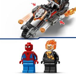 Lego MARVEL Spiderman vs. Ghost Rider na motorce 76335 (stavebnice)