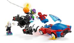 LEGO MARVEL Spidermanovo auto a Venom Zelený goblin 76279 (stavebnice)