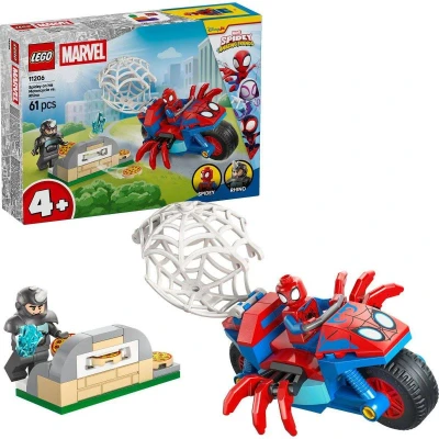Lego MARVEL Spidey na motorce vs. Rhino 11206 (stavebnice) Lego MARVEL Spidey na motorce vs. Rhino 11206 (stavebnice)