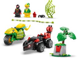 Lego MARVEL Spin, Electro a honička s dinosauřím vozidlem 11198 (stavebnice)
