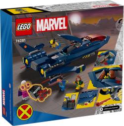 Lego MARVEL Tryskáč X-Men X-Jet 76281 (stavebnice)
