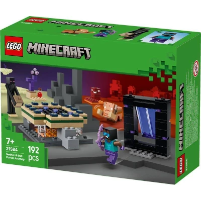Lego MINECRAFT Cesta portálem do Netheru a Endu 21584 (stavebnice)