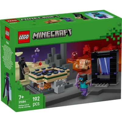 Lego MINECRAFT Cesta portálem do Netheru a Endu 21584 (stavebnice)