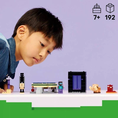 Lego MINECRAFT Cesta portálem do Netheru a Endu 21584 (stavebnice)