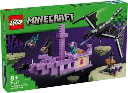 Lego MINECRAFT Drak z Enderu a loď z Endu 21264 (stavebnice)
