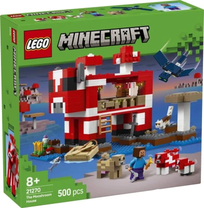 Lego MINECRAFT Krávomůrčí domek 21270 (stavebnice)