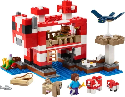 Lego MINECRAFT Krávomůrčí domek 21270 (stavebnice)
