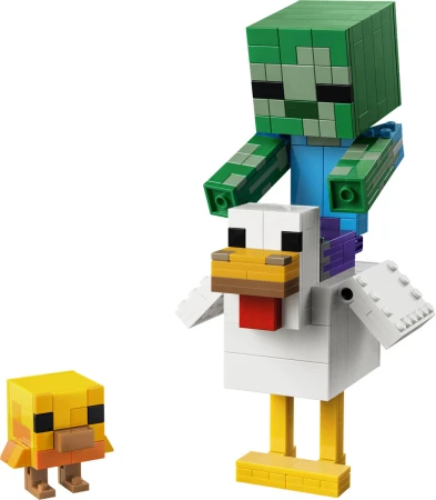 Lego MINECRAFT Kuřecí žokej 21582 (stavebnice)