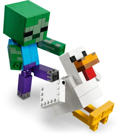 Lego MINECRAFT Kuřecí žokej 21582 (stavebnice)