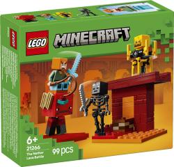 Lego MINECRAFT Lávová bitva v Netheru 21266 (stavebnice) Lego MINECRAFT Lávová bitva v Netheru 21266 (stavebnice)