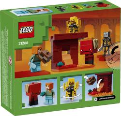 Lego MINECRAFT Lávová bitva v Netheru 21266 (stavebnice)