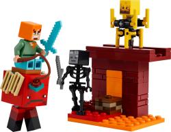 Lego MINECRAFT Lávová bitva v Netheru 21266 (stavebnice)