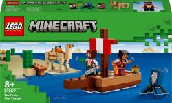 Lego MINECRAFT Plavba na pirátské lodi 21259 (stavebnice)