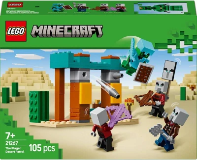 Lego MINECRAFT Pouštní hlídka zákeřníků 21267 (stavebnice)