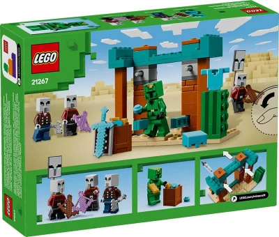 Lego MINECRAFT Pouštní hlídka zákeřníků 21267 (stavebnice)