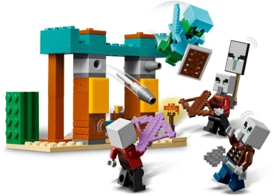 Lego MINECRAFT Pouštní hlídka zákeřníků 21267 (stavebnice)