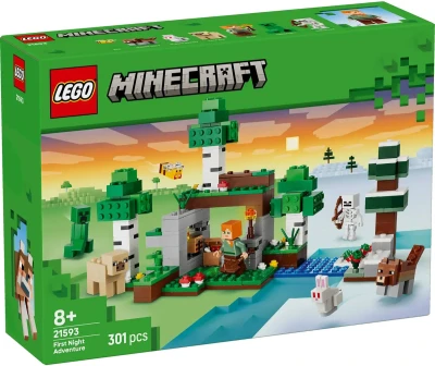 Lego MINECRAFT První noční dobrodružství 21593 (stavebnice) Lego MINECRAFT První noční dobrodružství 21593 (stavebnice)