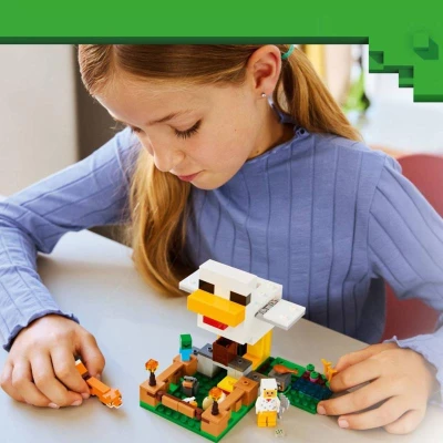 Lego MINECRAFT Slepičí farma 21585 (stavebnice)