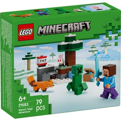 Lego MINECRAFT Steve a dobrodružství v tajze 21583 (stavebnice)