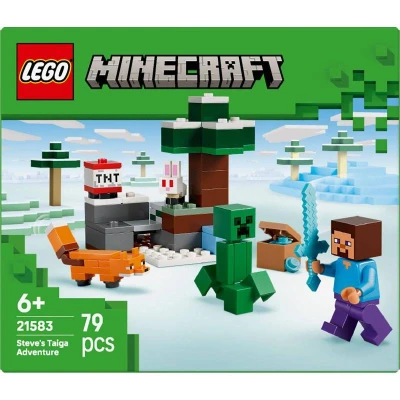 Lego MINECRAFT Steve a dobrodružství v tajze 21583 (stavebnice)